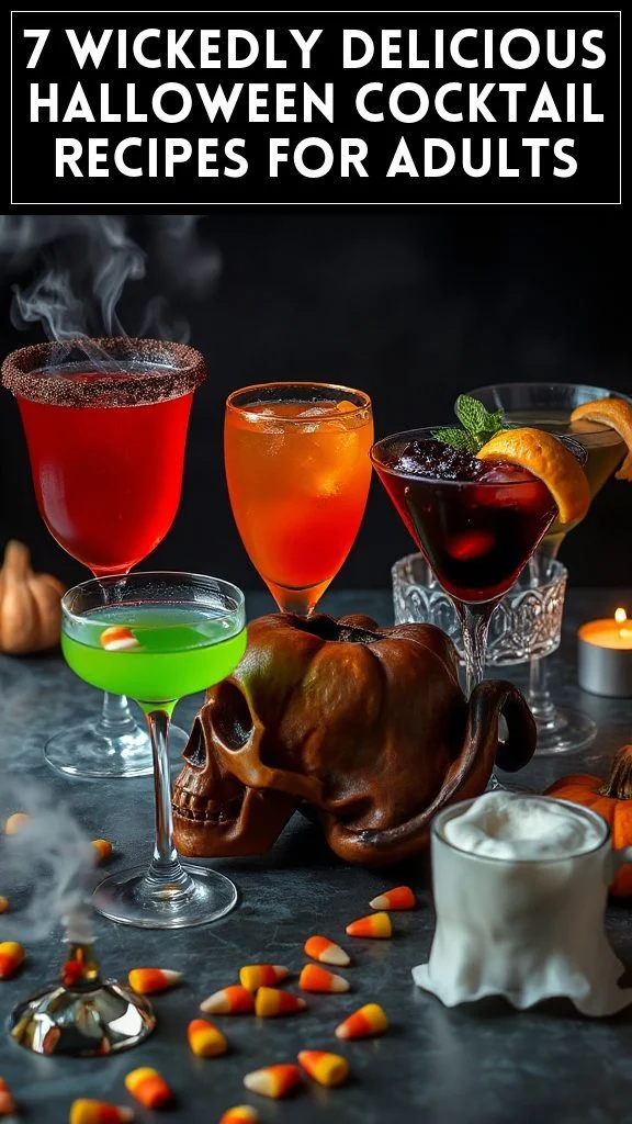 7 Wickedly Delicious Halloween Cocktail Recipes for Adults