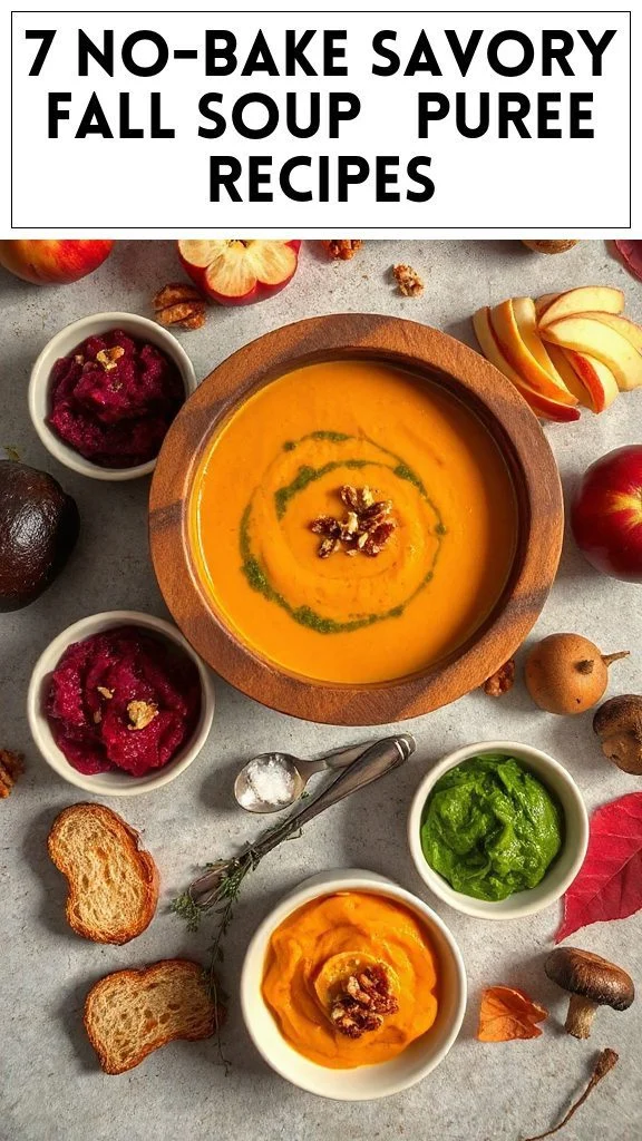 7 No-Bake Savory Fall Soup & Puree Recipes