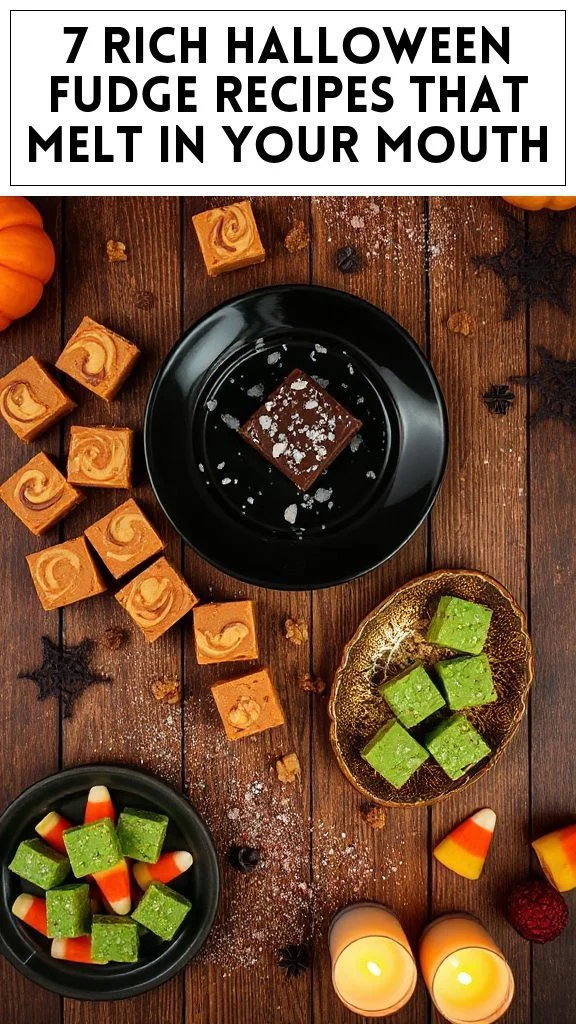 7 Rich Halloween Fudge Recipes That Melt in Your Mouth