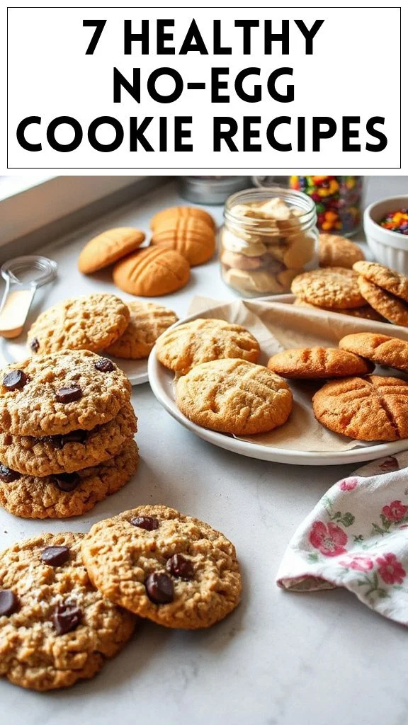 7 Healthy No-Egg Cookie Recipes