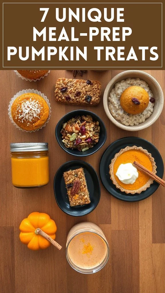 7 Unique Meal-Prep Pumpkin Treats