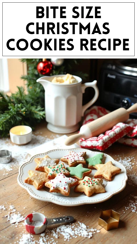 Bite Size Christmas Cookies Recipe