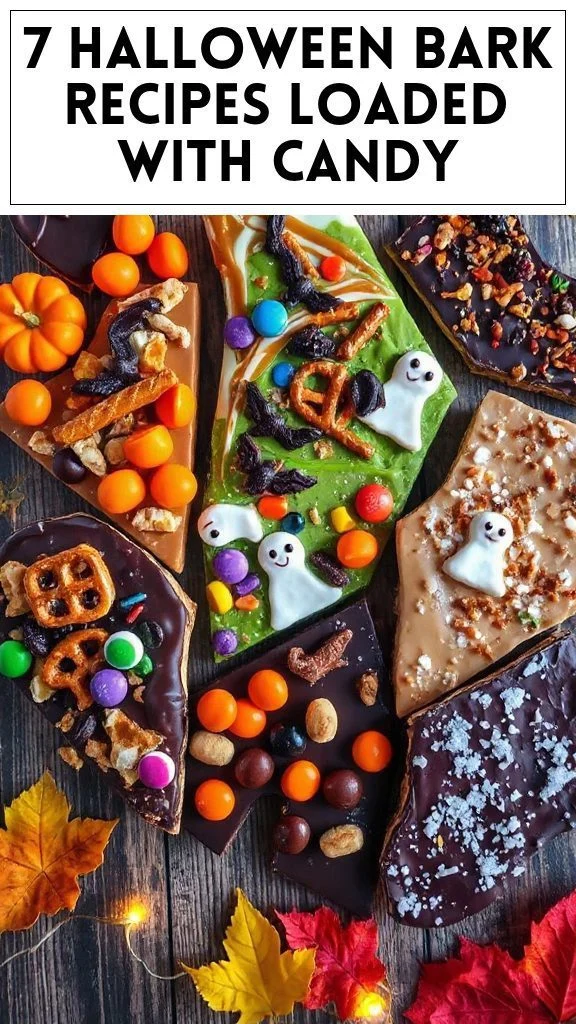 7 Halloween Bark Recipes Loaded With Candy