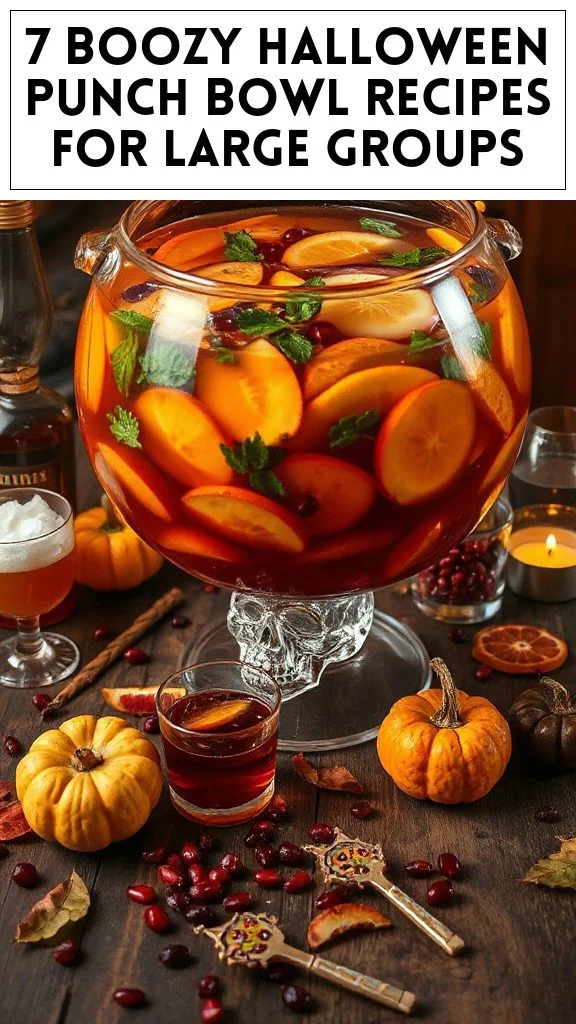 7 Boozy Halloween Punch Bowl Recipes for Large Groups