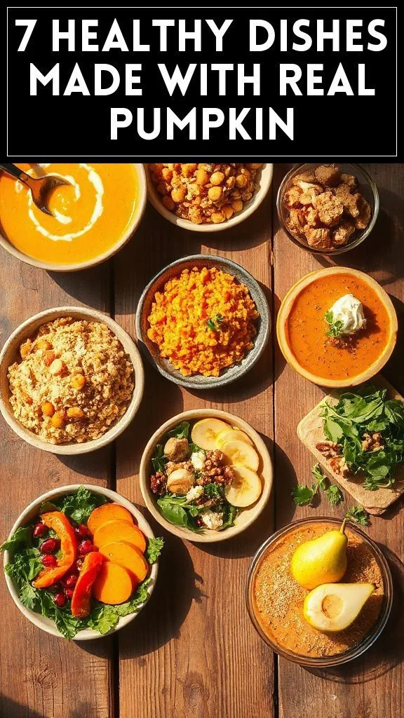 7 Healthy Dishes Made With Real Pumpkin