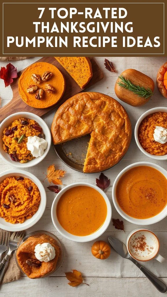 7 Top-Rated Thanksgiving Pumpkin Recipe Ideas