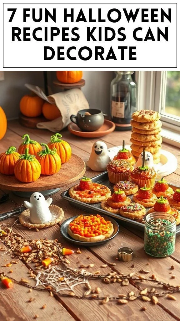 7 Fun Halloween Recipes Kids Can Decorate