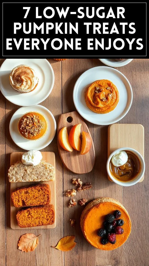 7 Low-Sugar Pumpkin Treats Everyone Enjoys