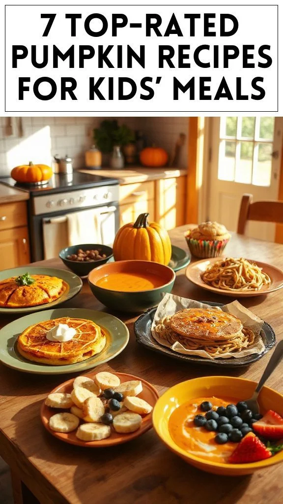7 Top-Rated Pumpkin Recipes for Kids' Meals