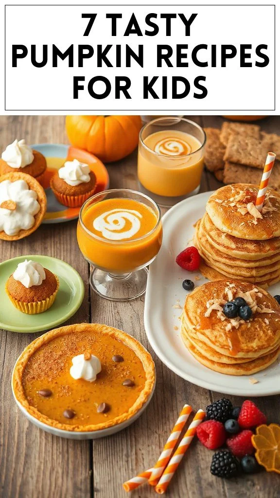 7 Tasty Pumpkin Recipes for Kids