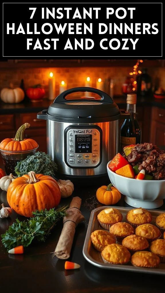 7 Instant Pot Halloween Dinners Fast and Cozy
