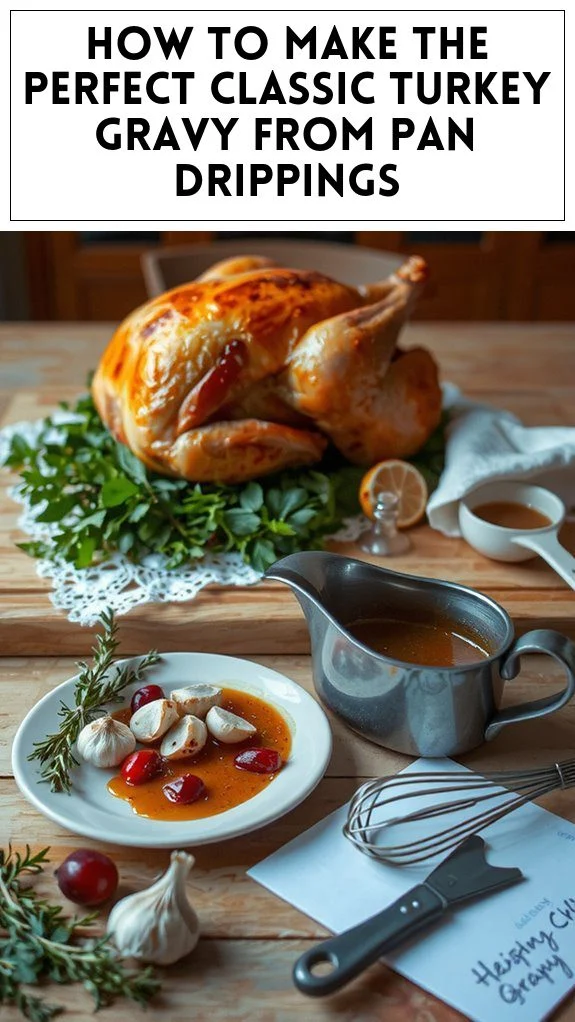 How to Make the Perfect Classic Turkey Gravy From Pan Drippings
