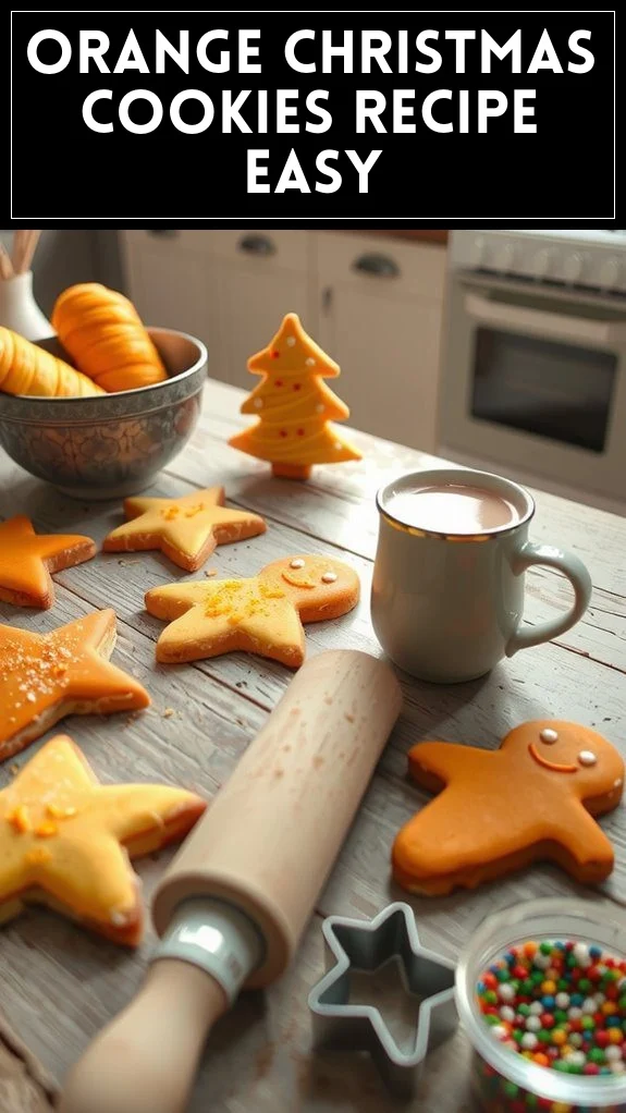 Orange Christmas Cookies Recipe Easy