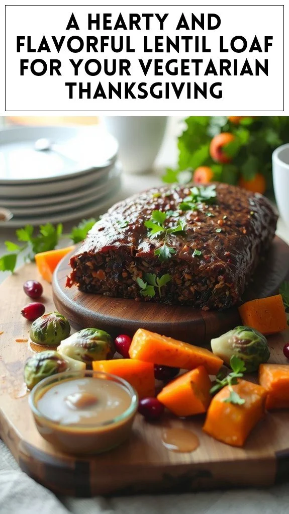 A Hearty and Flavorful Lentil Loaf for Your Vegetarian Thanksgiving
