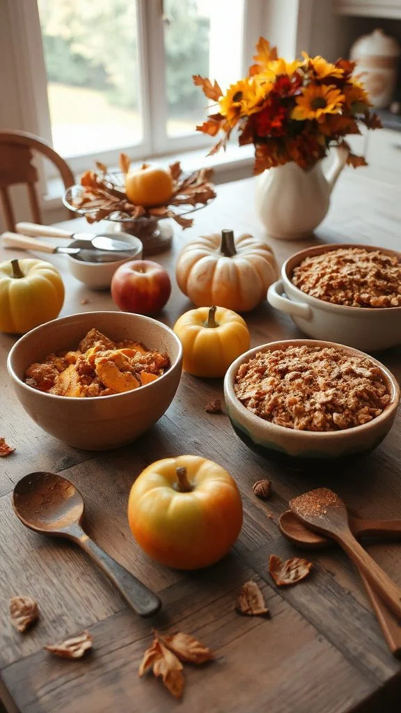 pumpkin apple crisp recipes