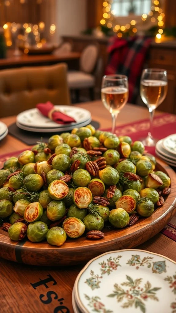 sweet and savory sprouts
