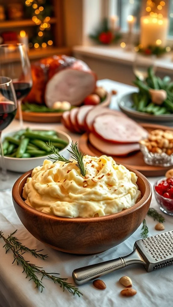 creamy garlic mashed potatoes