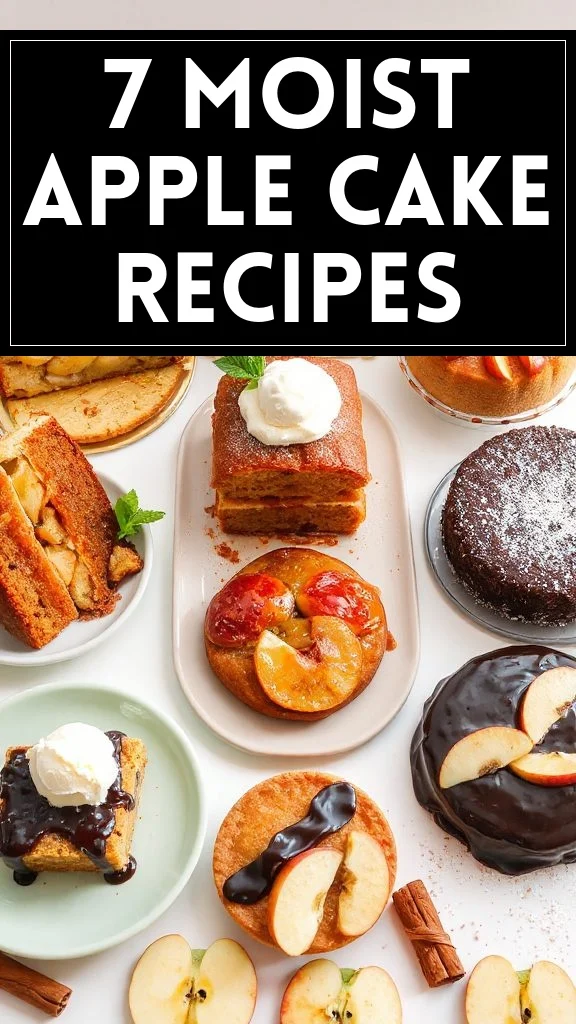 7 Moist Apple Cake Recipes