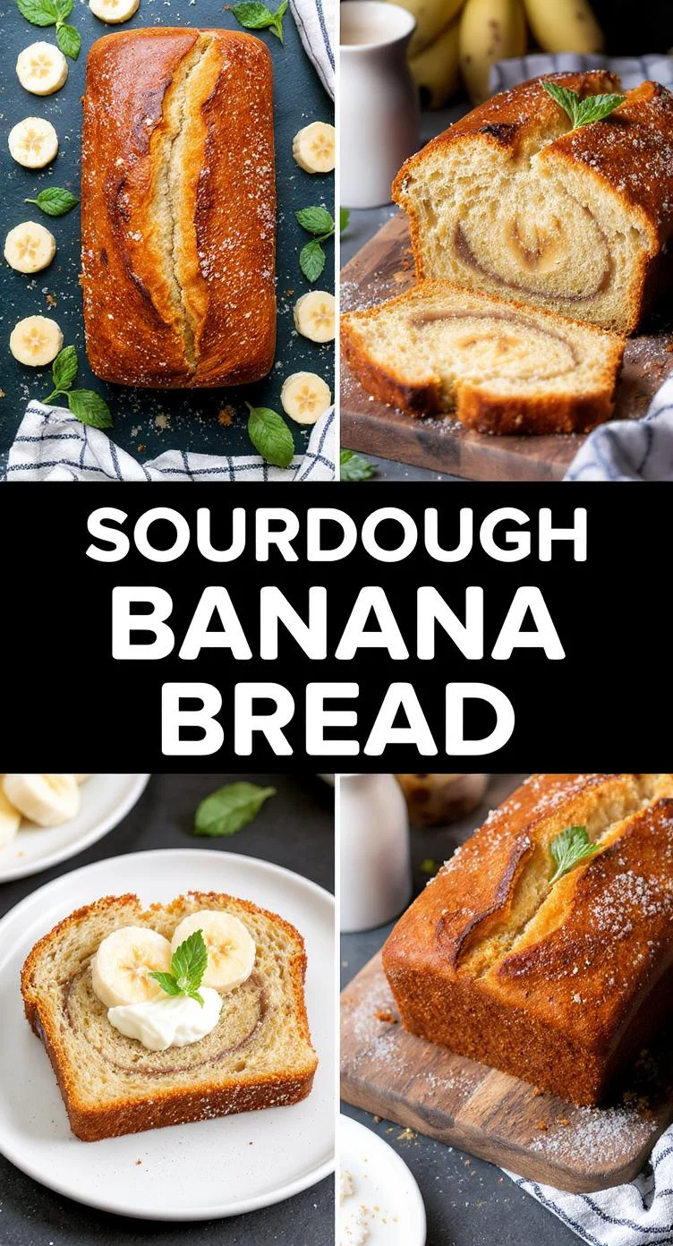Sourdough Banana Bread