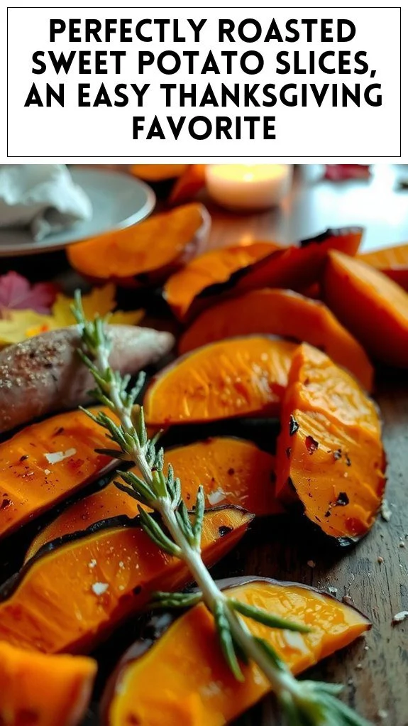 Perfectly Roasted Sweet Potato Slices, an Easy Thanksgiving Favorite
