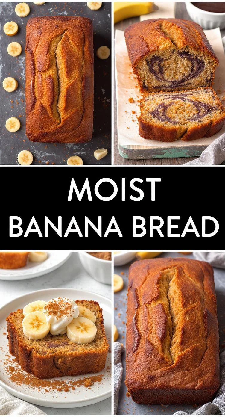 Moist Banana Bread