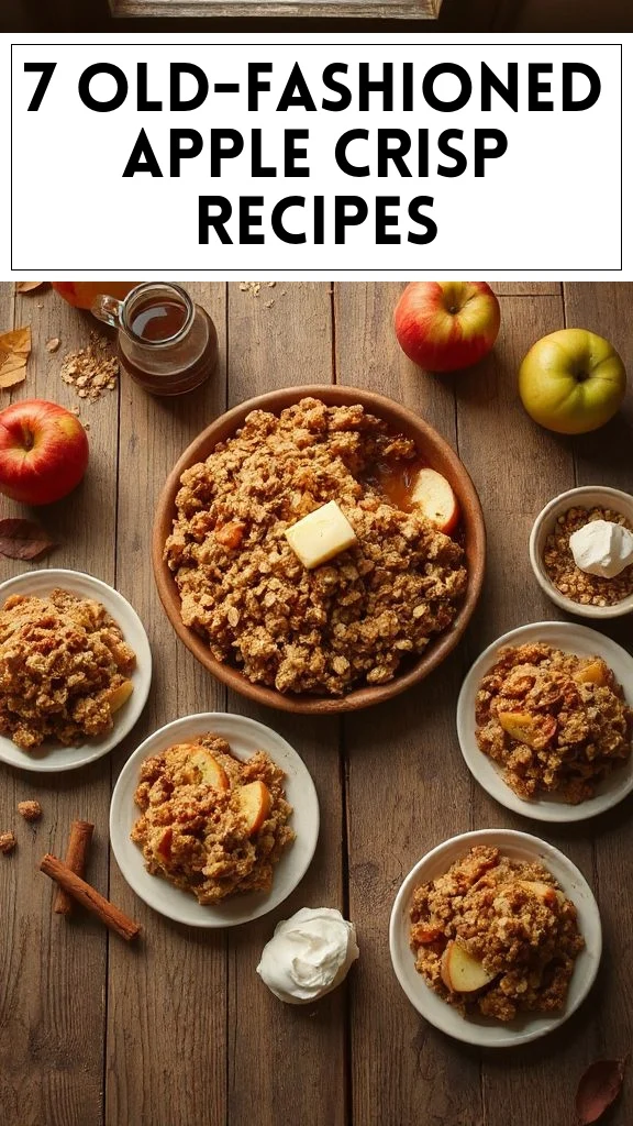 7 Old-Fashioned Apple Crisp Recipes