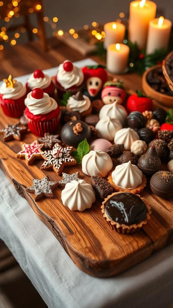 delightful sweet treats board