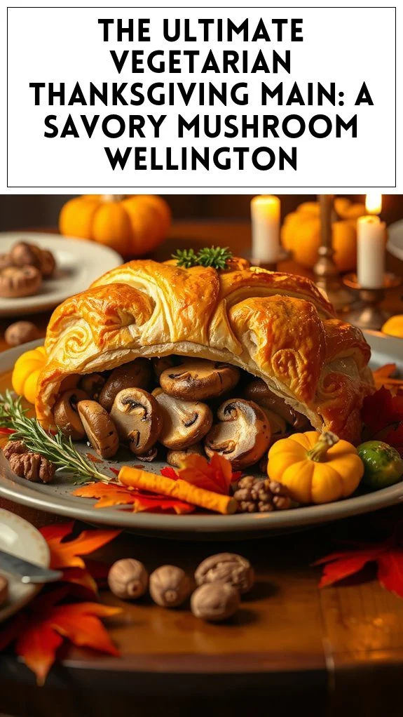 The Ultimate Vegetarian Thanksgiving Main: A Savory Mushroom Wellington