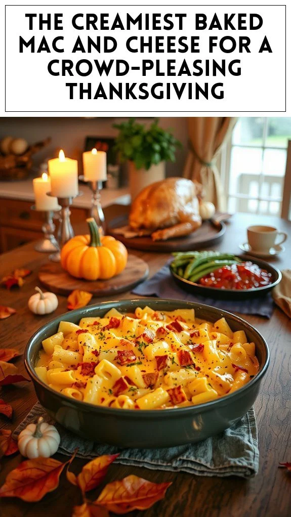 The Creamiest Baked Mac and Cheese for a Crowd-Pleasing Thanksgiving