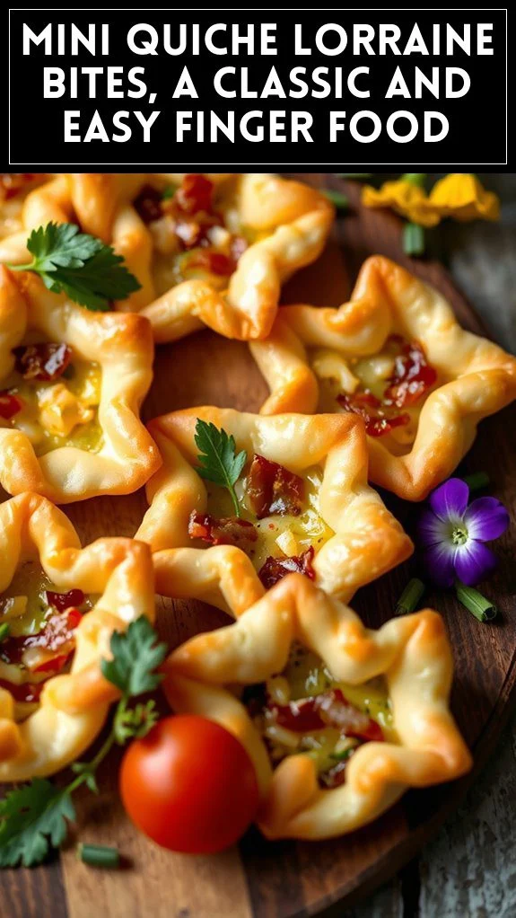 Mini Quiche Lorraine Bites, a Classic and Easy Finger Food