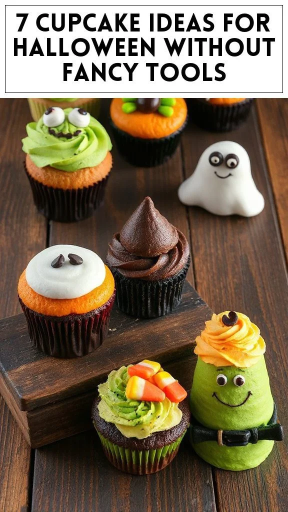 7 Cupcake Ideas for Halloween Without Fancy Tools