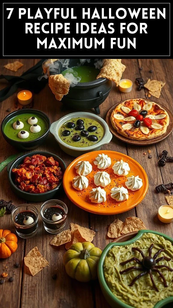 7 Playful Halloween Recipe Ideas for Maximum Fun