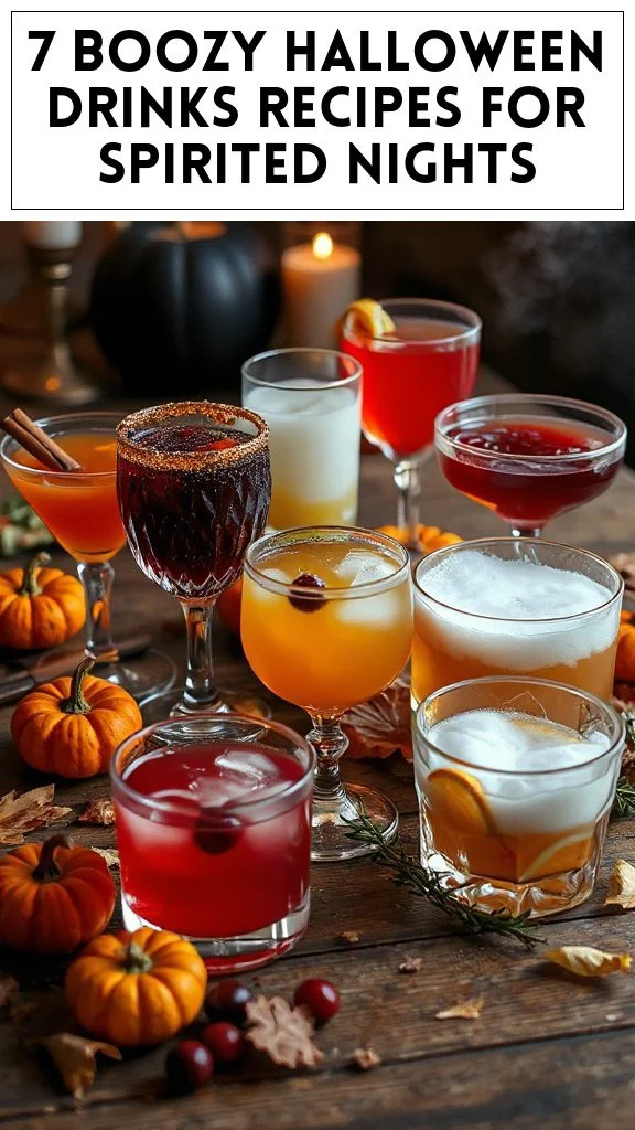 7 Boozy Halloween Drinks Recipes for Spirited Nights