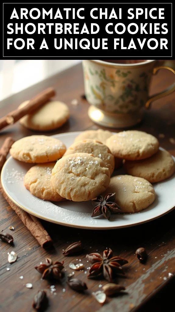 Aromatic Chai Spice Shortbread Cookies for a Unique Flavor
