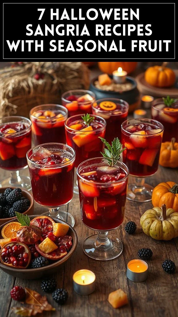 7 Halloween Sangria Recipes With Seasonal Fruit