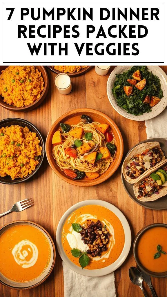 7 Pumpkin Dinner Recipes Packed With Veggies