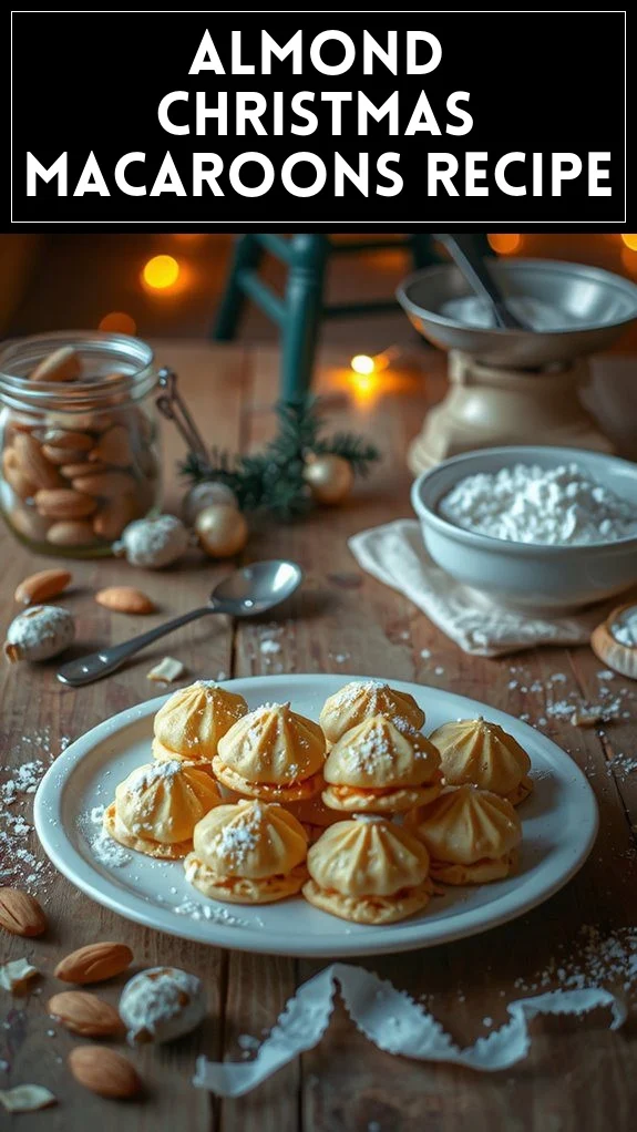 Almond Christmas Macaroons Recipe